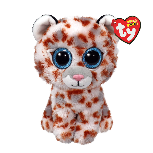 TY Beanie Boos Beyaz Leopar Coco Peluş 15 cm.