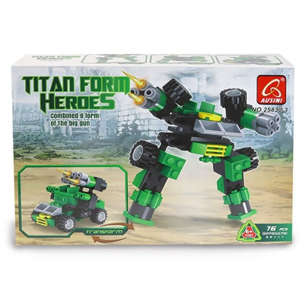 Titan Form Heroes Set 76 Parça
