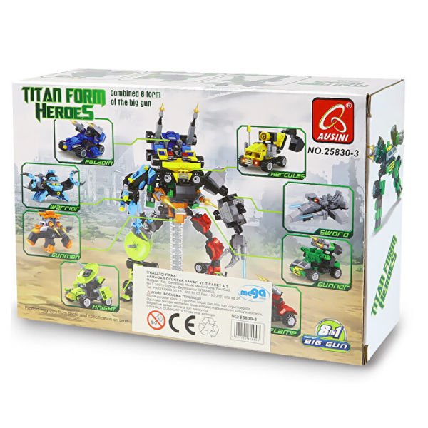 Titan Form Heroes Set 76 Parça