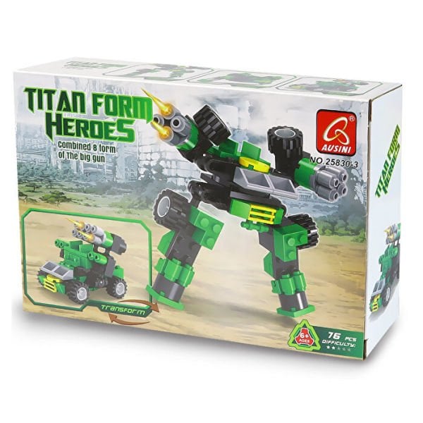 Titan Form Heroes Set 76 Parça