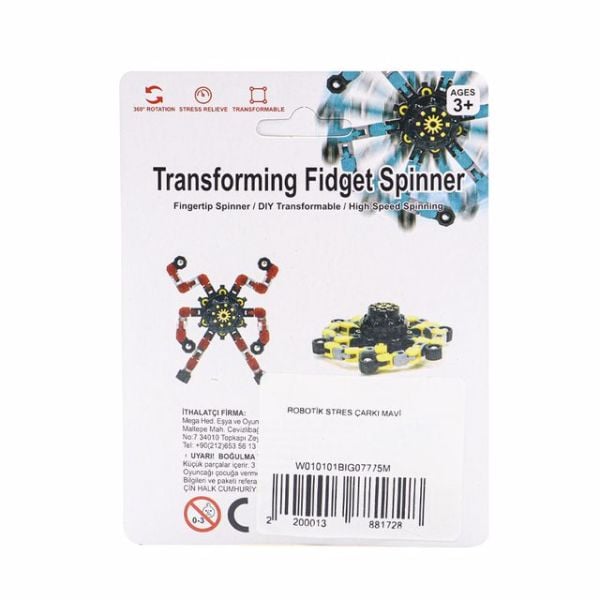 Robotik Stres Çarkı (3 Asorti)
