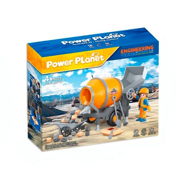 Power Planet Beton Mikseri Oyun Seti