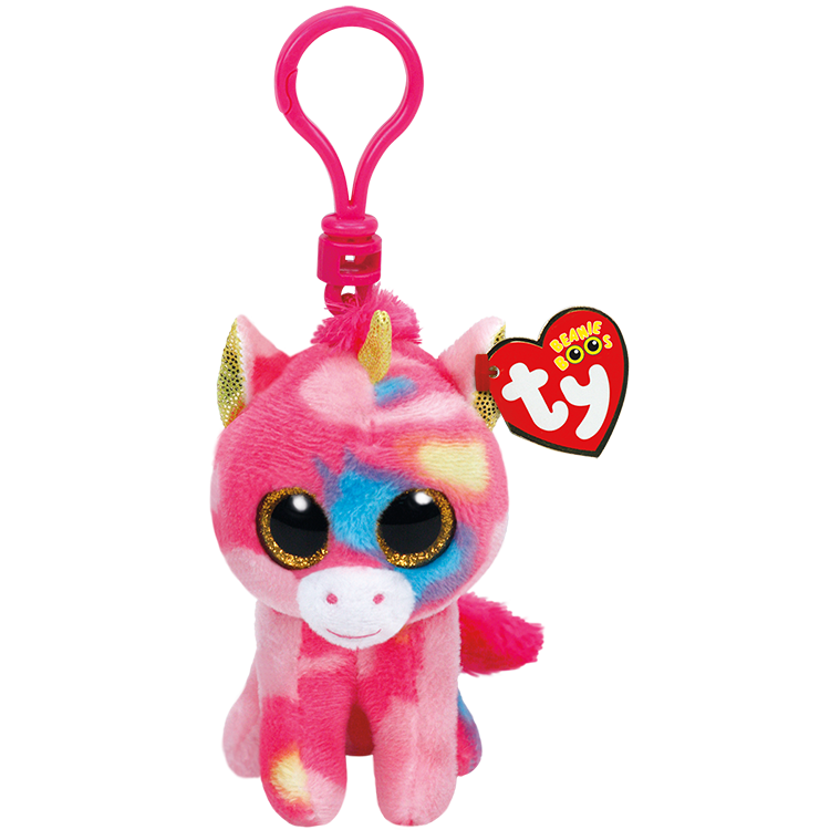 TY Beanie Boos Fantasia Tek Boynuzlu At Peluş Anahtarlık 12 cm.