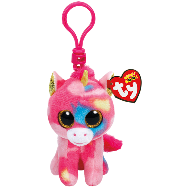 TY Beanie Boos Fantasia Tek Boynuzlu At Peluş Anahtarlık 12 cm.