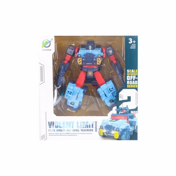 12 cm Robota Dönüşen Araba Seti