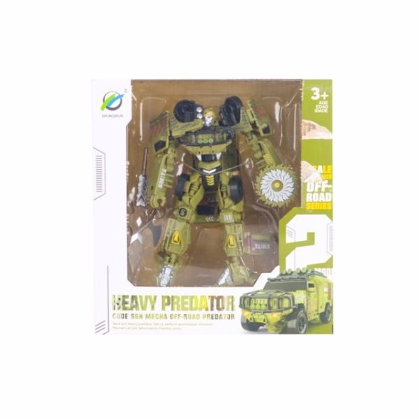 12 cm Robota Dönüşen Araba Seti