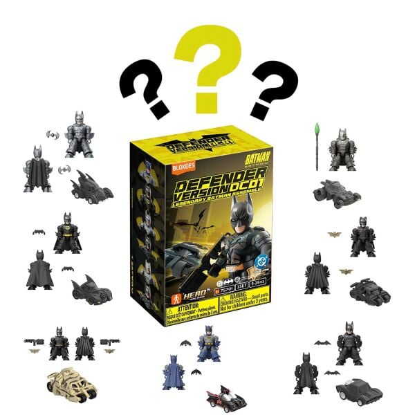 Blokees DC Defender V1 Legendary Batman Assemble Figür Yapım Seti Sürpriz Paket