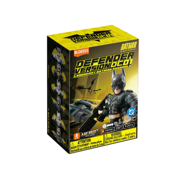 Blokees DC Defender V1 Legendary Batman Assemble Figür Yapım Seti Sürpriz Paket