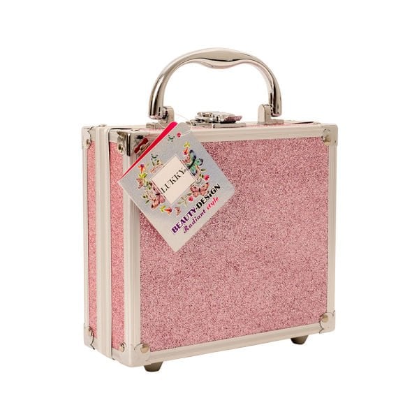 Parıltılı Kilitli Kutu Makyaj Seti