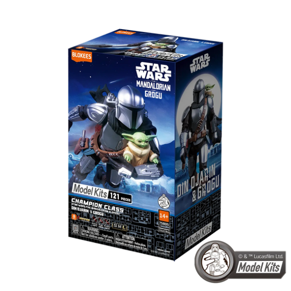 Blokees Star Wars Champion Class 05 Din Djarin Figür Yapım Seti 121 Parça