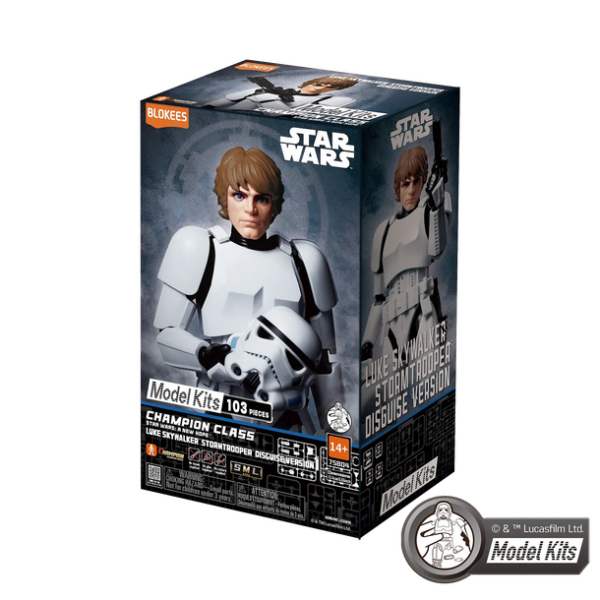 Blokees Star Wars Champion Class 04 Luke Skywalker Stormtrooper Figür Yapım Seti 103 Parça