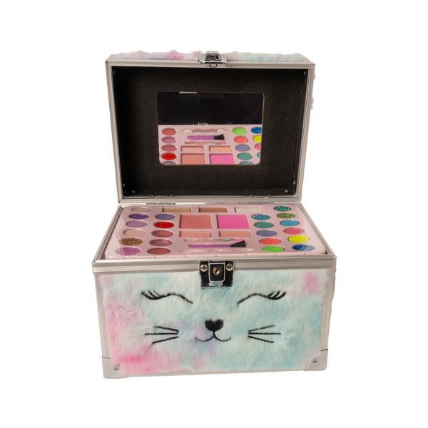 Lukky Kedili Peluş Kutulu Çanta Seti