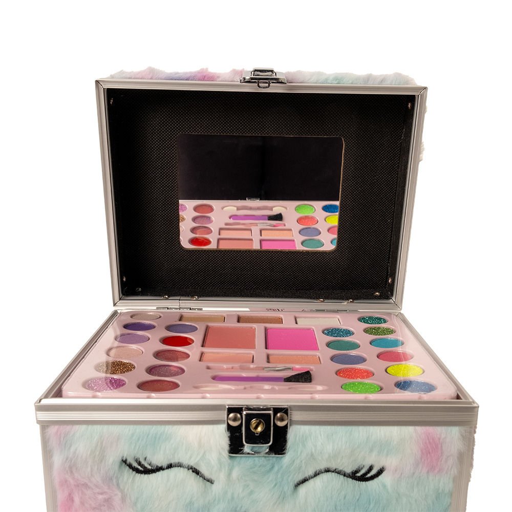 Lukky Kedili Peluş Kutulu Çanta Seti