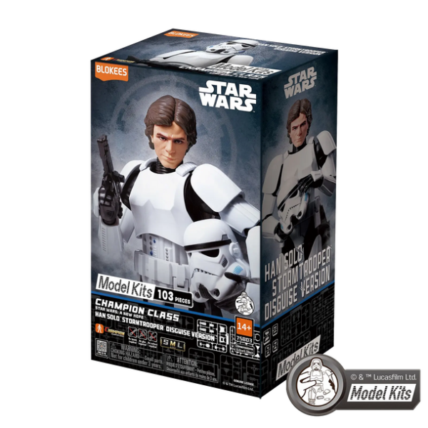 Blokees Star Wars Champion Class 03 Han Solo Stormstrooper Figür Yapım Seti 103 Parça