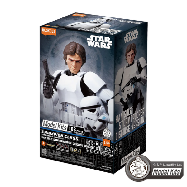 Blokees Star Wars Champion Class 03 Han Solo Stormstrooper Figür Yapım Seti 103 Parça