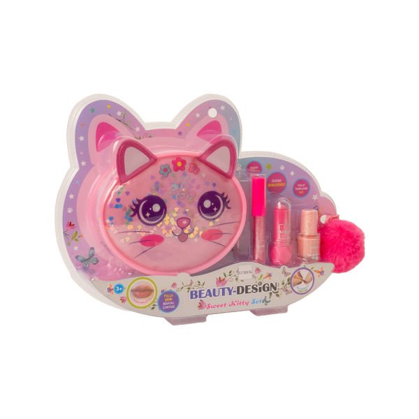 Lukky Kedili Makyaj Çanta Seti