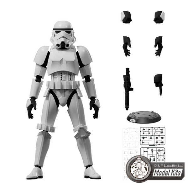 Blokees Star Wars Champion Class 02 Stormtrooper Figür Yapım Seti 89 Parça