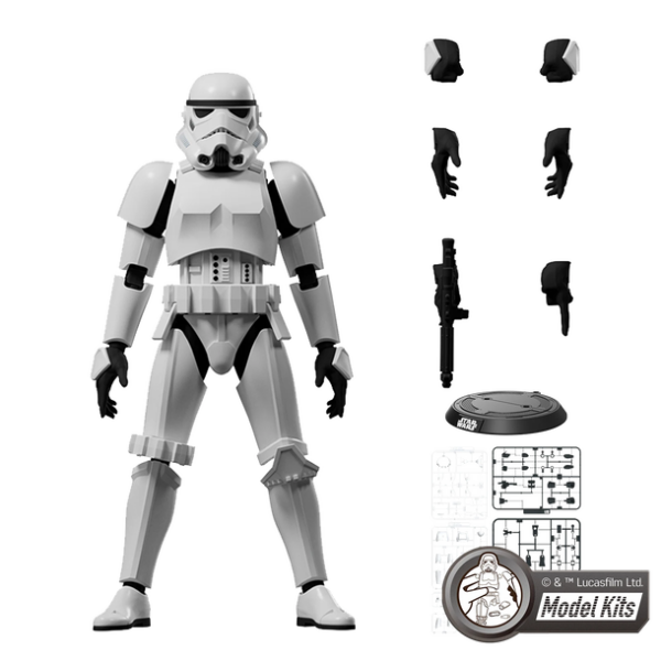 Blokees Star Wars Champion Class 02 Stormtrooper Figür Yapım Seti 89 Parça