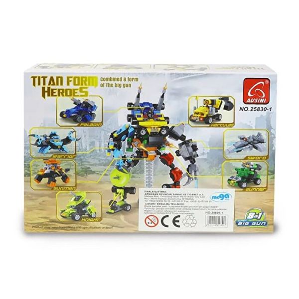 Titan Form Heroes Set 58 Parça