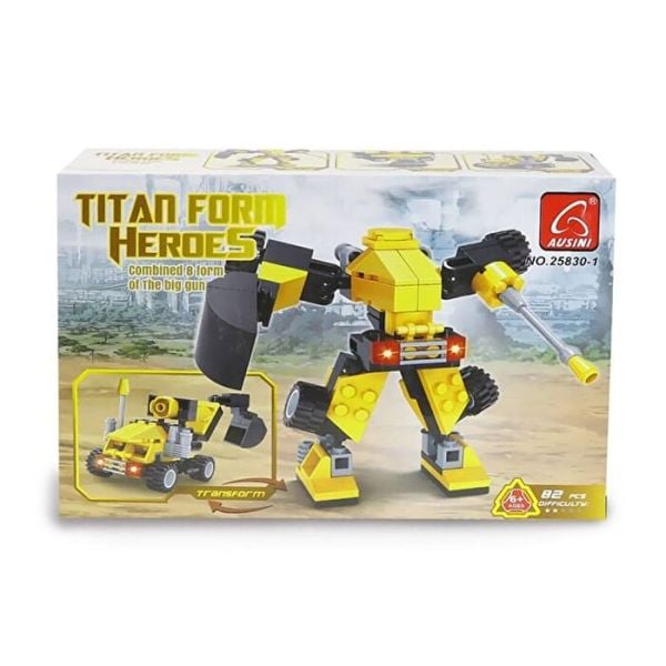 Titan Form Heroes Set 58 Parça