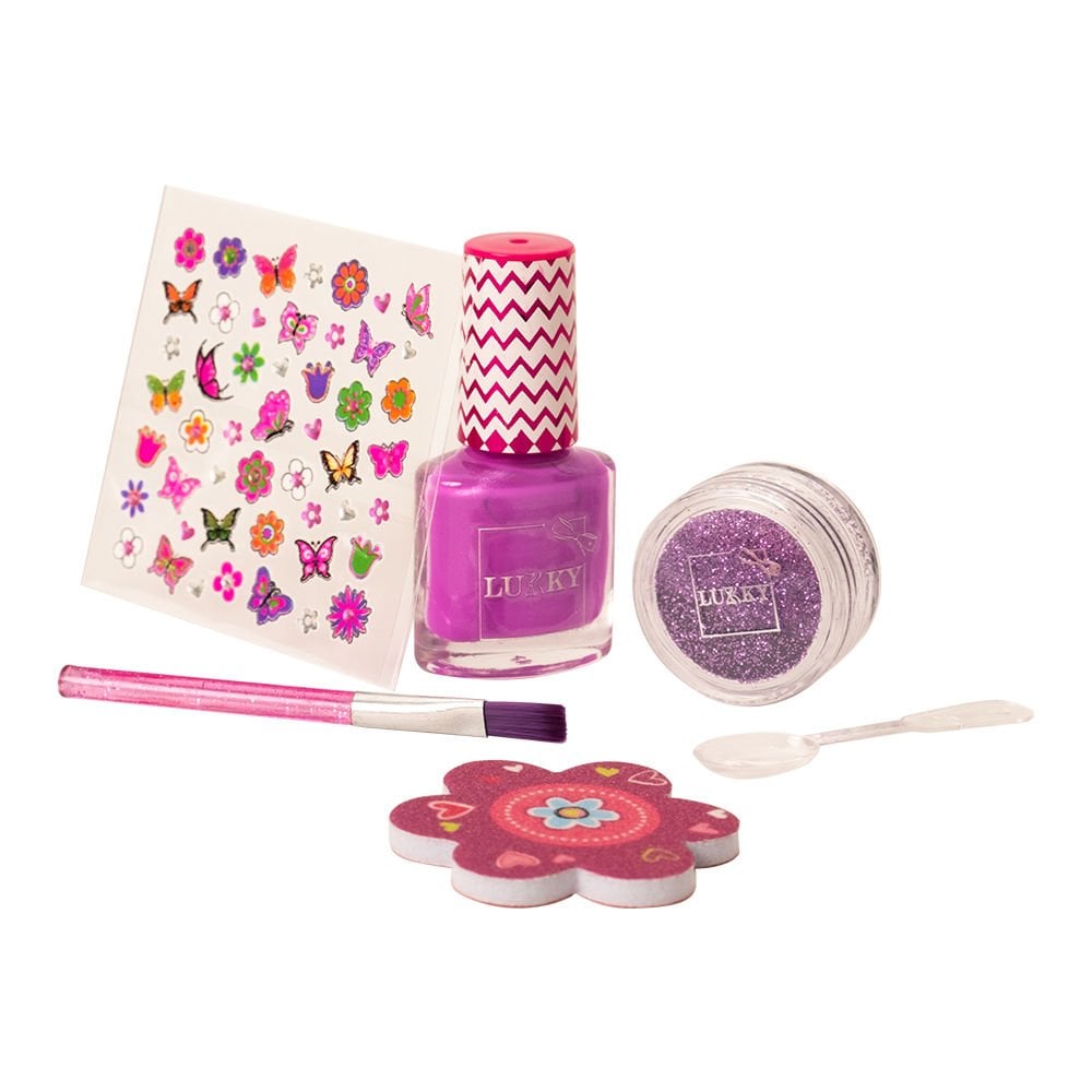 Soyulabilir Ojeli Tırnak Tasarım Seti - Sarı