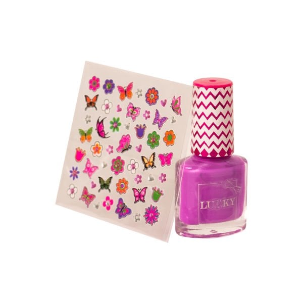 Soyulabilir Ojeli Tırnak Tasarım Seti - Sarı