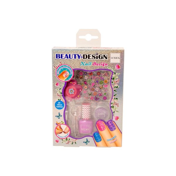 Soyulabilir Ojeli Tırnak Tasarım Seti - Sarı