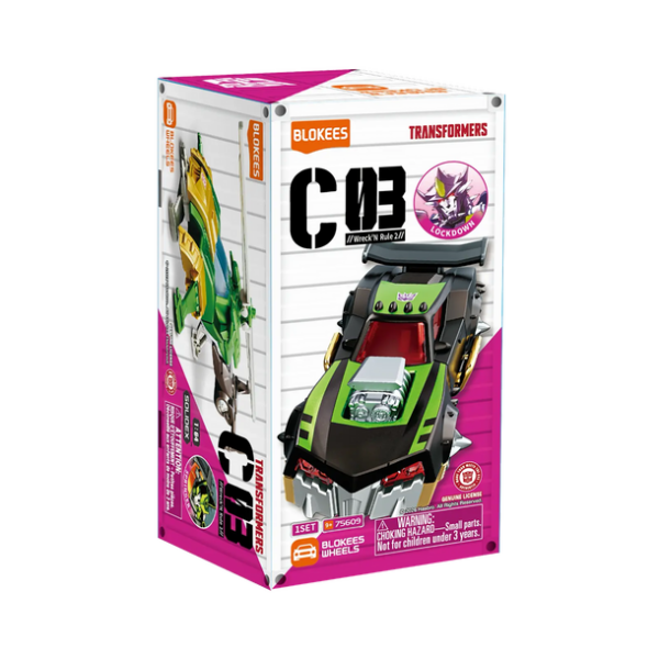 Blokees Transformers Wreck'N Rule S2 Figür Yapım Seti Sürpriz Paket