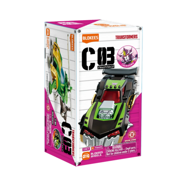 Blokees Transformers Wreck'N Rule S2 Figür Yapım Seti Sürpriz Paket