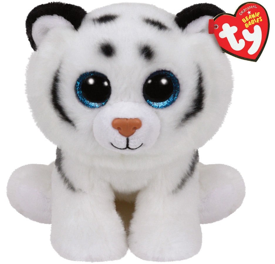 TY Beanie Babies Beyaz Kaplan Tundra Peluş 33 cm.