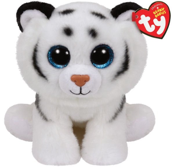 TY Beanie Babies Beyaz Kaplan Tundra Peluş 33 cm.