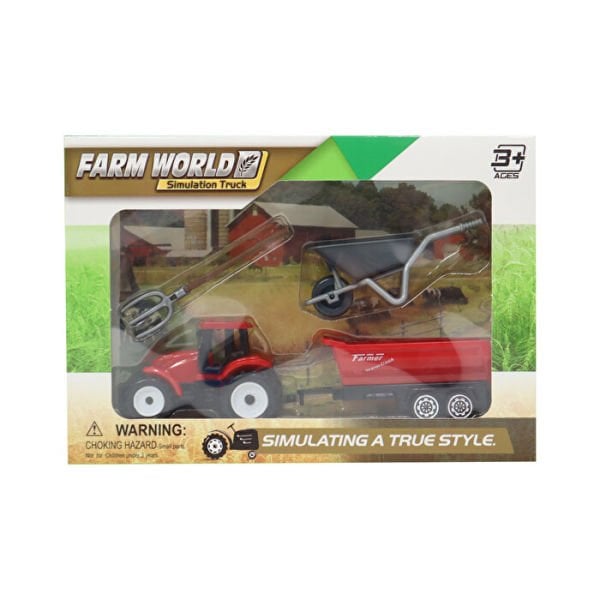 Çiftlik Dünyası Traktör Seti