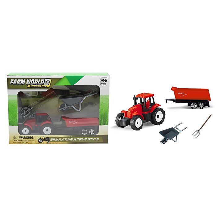 Çiftlik Dünyası Traktör Seti