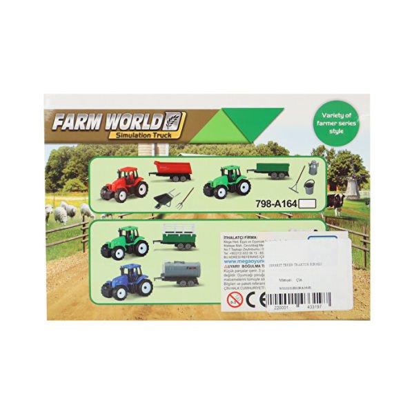 Çiftlik Dünyası Traktör Seti