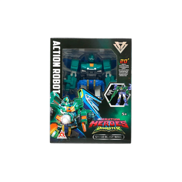 Dinoster Aksiyon Robot Stego Blast Wing