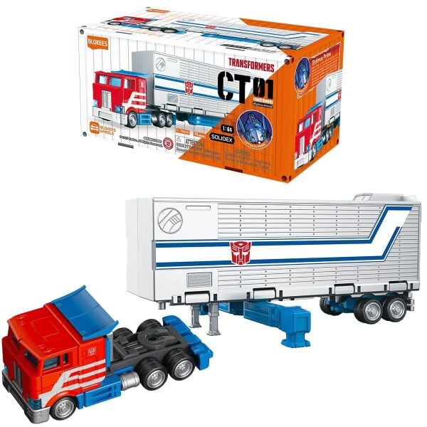 Blokees Transformers CT01 Optimus Prime Figür Yapım Seti 78 Parça