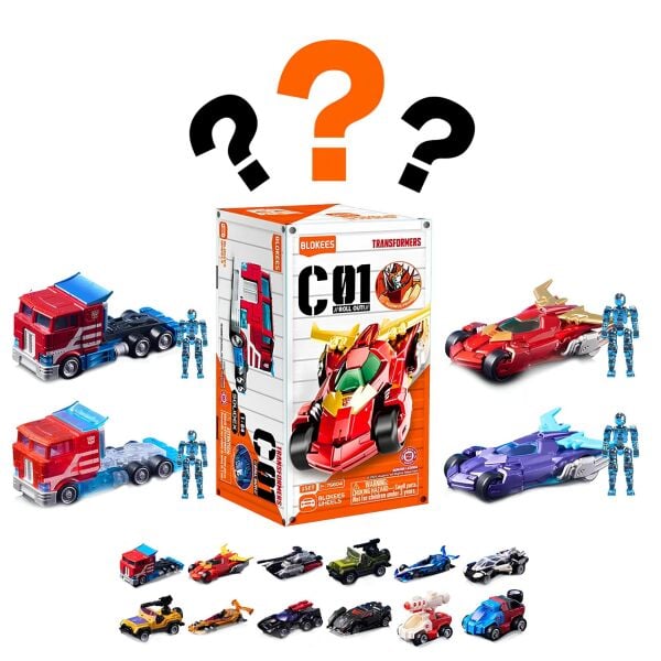 Blokees Transformers C01 Roll Out! Figür Yapım Seti Sürpriz Paket