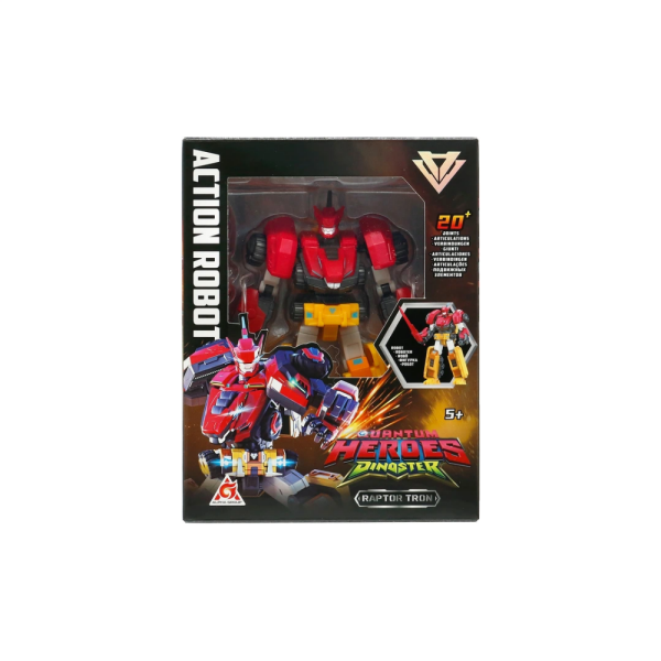 Dinoster Aksiyon Robot Raptor Tron