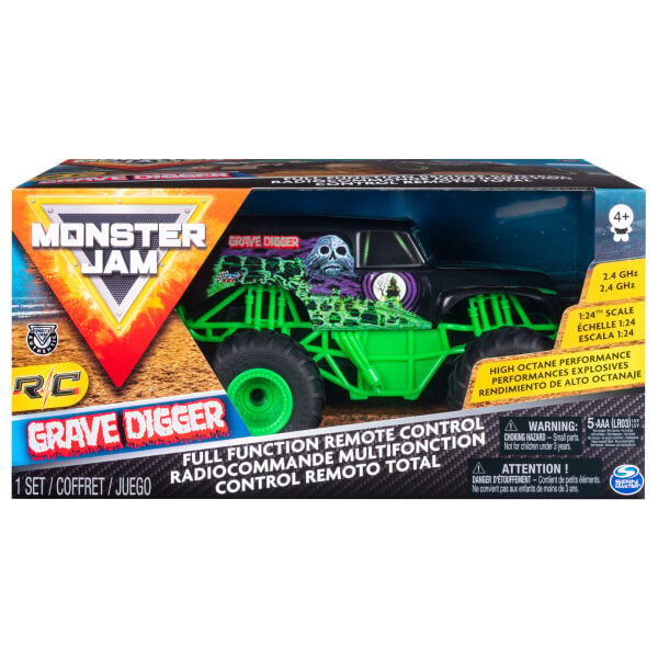 Monster Jam Grave Digger Uzaktan Kumandalı Canavar Kamyon