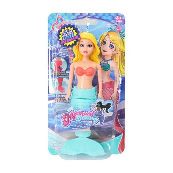 19 cm Kuyruklu Deniz Kızı Bebek (4 Asorti)