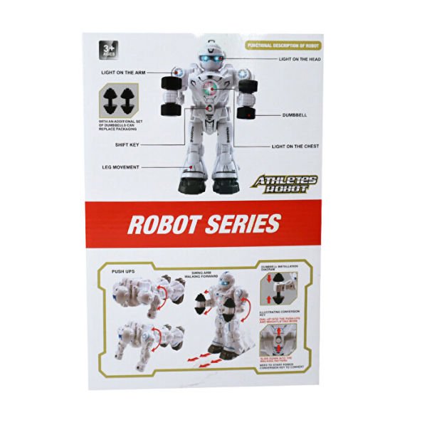 Uzaktan Kumandalı Pilli Robot (2 Asorti)