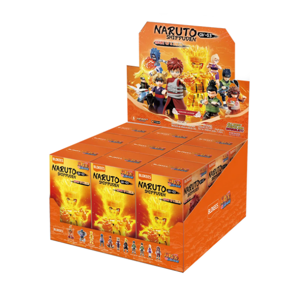 Blokees Naruto Shippuden GV03 Heart of a Ninja Figür Yapım Seti Sürpriz Paket