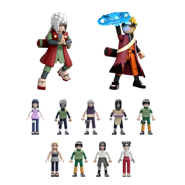 Blokees Naruto Shippuden GV02 Heart of a NinjaThe Place The Leaves Dance Figür Yapım Seti Sürpriz Paket