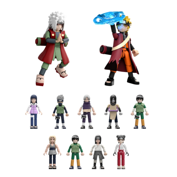 Blokees Naruto Shippuden GV02 Heart of a NinjaThe Place The Leaves Dance Figür Yapım Seti Sürpriz Paket