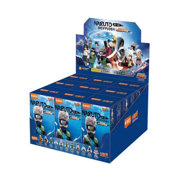 Blokees Naruto Shippuden GV02 Heart of a NinjaThe Place The Leaves Dance Figür Yapım Seti Sürpriz Paket