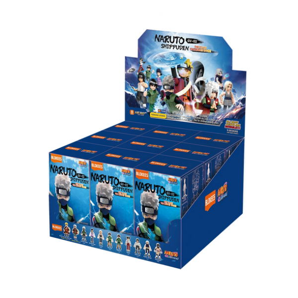 Blokees Naruto Shippuden GV02 Heart of a NinjaThe Place The Leaves Dance Figür Yapım Seti Sürpriz Paket