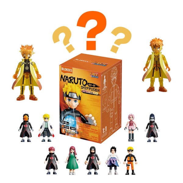 Blokees Naruto Shippuden GV01 Ultimate Bond Figür Yapım Seti Sürpriz Paket