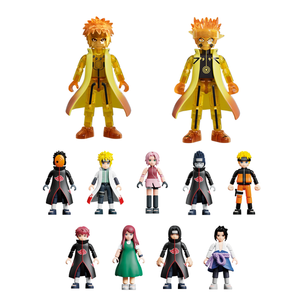 Blokees Naruto Shippuden GV01 Ultimate Bond Figür Yapım Seti Sürpriz Paket