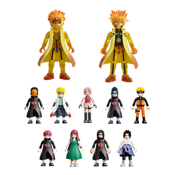 Blokees Naruto Shippuden GV01 Ultimate Bond Figür Yapım Seti Sürpriz Paket