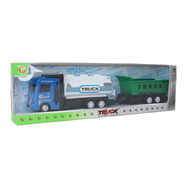 Sür Gitsin Römorklü Çöp Arabası